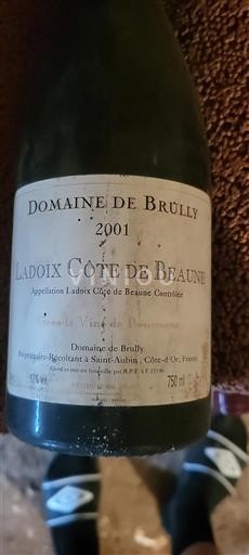 Borgonha Não especificado Domaine Brully 2001