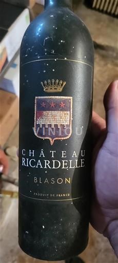 Languedoc La Clape Château Ricardelle Blason 2010