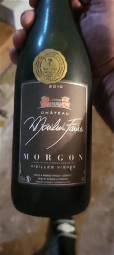 Beaujolais Morgon Château Moulin Favre Vieilles Vignes 2010