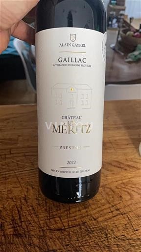 Jihozápad Gaillac Château Les Méritz Prestige 2022