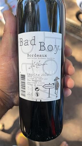 Bordeaux Thunevin Bad Boy 2008