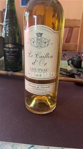 Bordeaux Loupiac Domaine Bavoille Le Caillou d'Or 2015