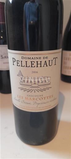 Sudoeste Côtes de Gascogne Domaine Pellehaut Les Marcottes 2016
