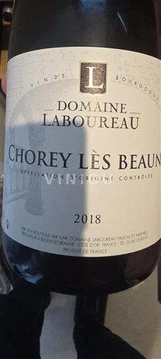 Burgundsko Chorey-lès-Beaune Domaine Laboureau 2018