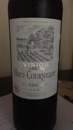 Bordeaux Château Haut Cournillot 2018