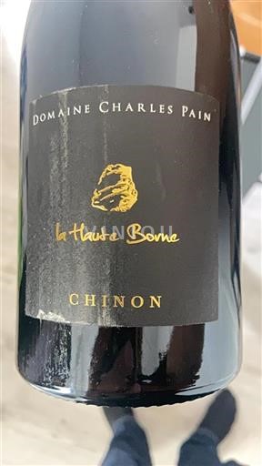 Valle del Loira Chinon Domaine Charles Pain La Haute Borne 2018