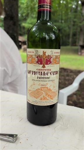 Bordeaux Fronsac Château La Vieille Cure 2003