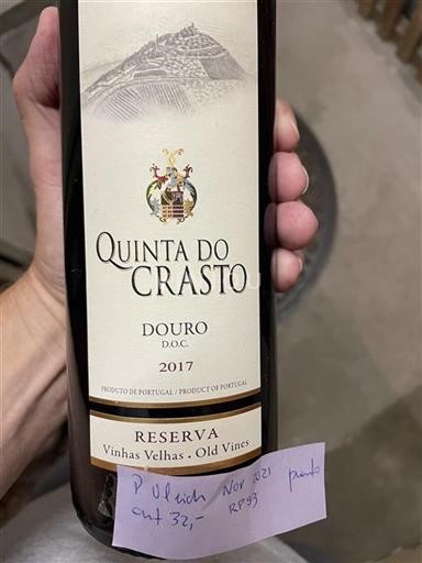 Portogallo Douro Quinta do Crasto Reserva Vinhas Velhas 2017