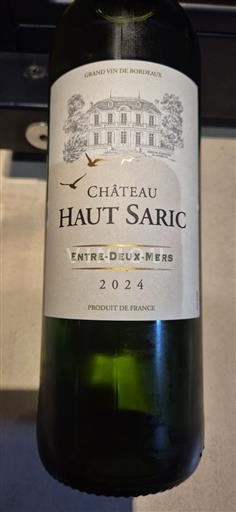 Bordeaux Entre-deux-mers Château Haut Saric 2024