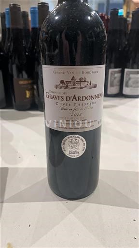 Bordeaux Blaye-côtes-de-bordeaux Domaine Des Graves Ardonneau Prestige 2015