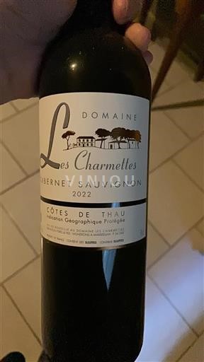 Linguadoca e Rossiglione Côtes de Thau Domaine Les Charmettes Cabernet Sauvignon 2022