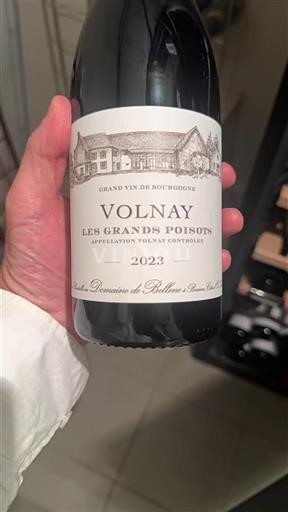 Burgundsko Volnay Domaine Bellene Les Grands Poisots 2023
