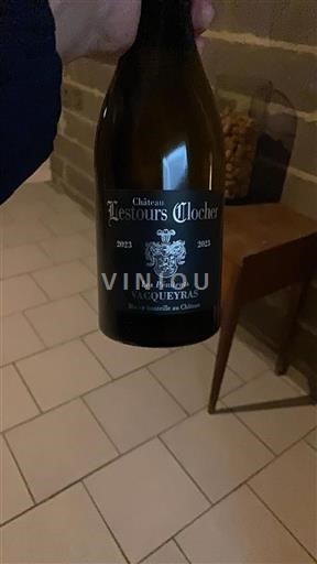 Valle del Rodano Vacqueyras Château Lestours Clocher Les Péinents 2023