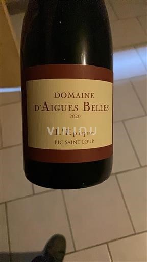 Languedoc Pic Saint-Loup Domaine Aigues Belles L'Epique 2020