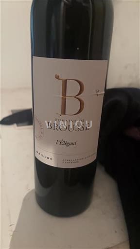Jihozápad Gaillac Domaine Brousse l'Élégant 2022