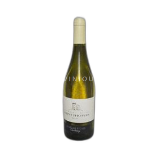 Vin Blanc sec Domaine St Thomas Non millésimé France Languedoc et Roussillon Côtes catalanes IGP bio