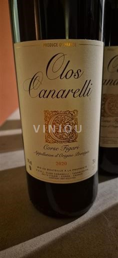 Corsica Figari Clos Canarelli 2020