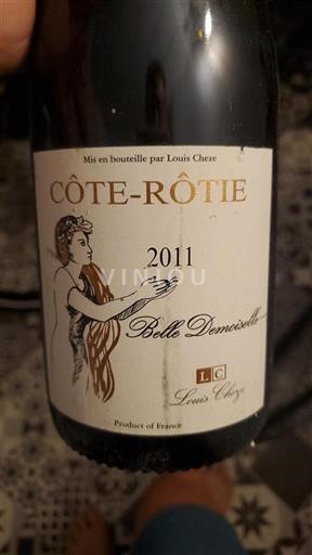 Vallée du Rhône Côte-rôtie Louis Cheze Belle Demoiselle 2011