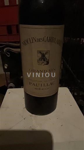 Bordeaux Pauillac Moulin des Carruades Grand Vin 1941