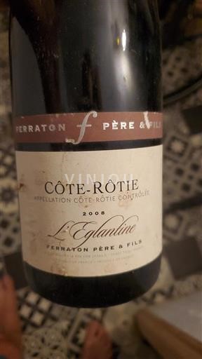 Údolí Rhôny Côte-rôtie Ferraton Père & Fils L'Eglantine 2008