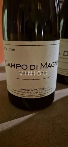 Korsika Ajaccio Domaine Vaccelli Campo di Magna 2021