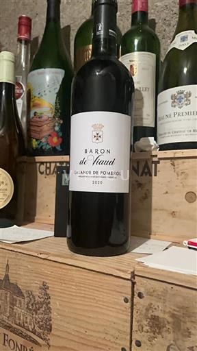 Bordeaux Lalande-de-pomerol Baron de Viaud 2020