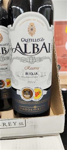 La Rioja Rioja Castillo de Albai Reserva 2014