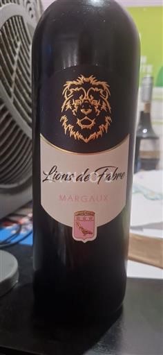 Bordeaux Margaux Château Fabre Lions de Fabre 2018