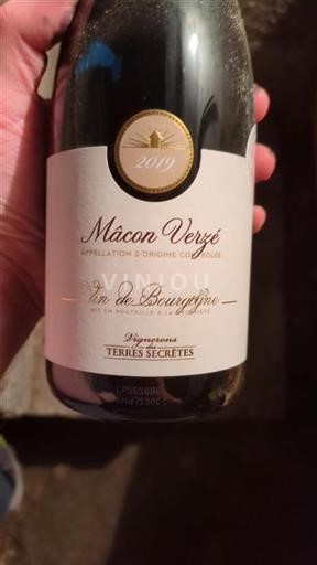 Burgundy Mâcon and Mâcon-Villages Vignerons des Terres Secrètes 2019