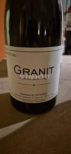 Korsika Ajaccio Domaine Vaccelli Granit 2022