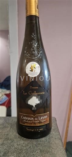 Vallée de la Loire Coteaux-du-layon Domaine La Guillaumerie 2015