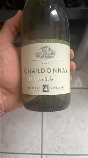 Vin Blanc sec Ardèche 2023 France Alpes et pays Rhodaniens Ardèche IGP