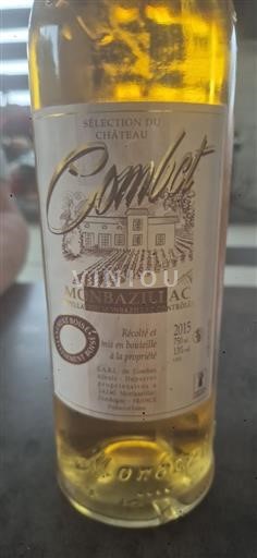 Jihozápad Monbazillac Combet Sélection du Château 2015