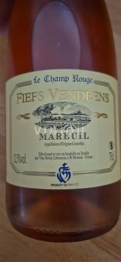 Valle della Loira Mareuil Vins Rémy Liboureau Le Champ Rouge 2021