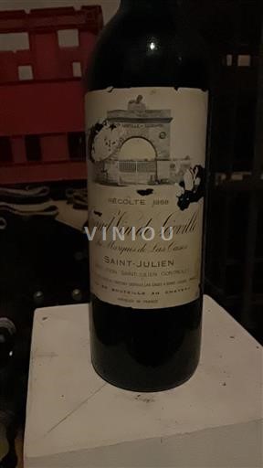 Bordeaux Saint-Julien Grand Cru Léoville Las Cases Grand Vin de Léoville 1988