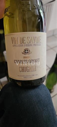 Savoja in Bugey Chignin Domaine Charles Gonnet 2023
