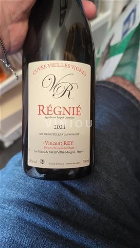 Beaujolais Régnié Vincent REY Vieilles Vignes 2021