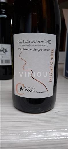 Údolí Rhôny Côtes-du-Rhône Domaine Nicolas Croze Les 3 Grains 2024