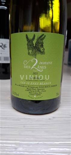 Languedoc Corbières Domaine Des 2 Ânes Les 10 Ânes Blancs 2021