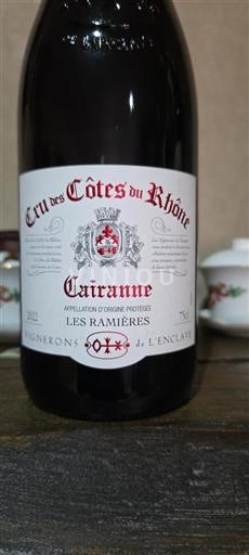Valle del Rodano Cairanne Vignerons de l'Enclave Les Ramières 2022