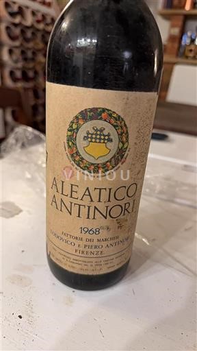 Toscana Non specificato Antinori Aleatico 1968