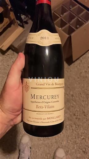 Burgundsko Mercurey Moillard Bois-Vilain 2011