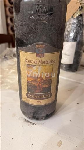 Toscane Rosso di Montalcino Castello Banfi 2000