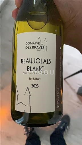 Beaujolais Non specificato Domaine Des Braves Les Braves 2023