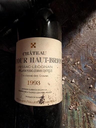 Bordeaux Pessac-Léognan Château La Tour Haut-Brion Cru Classé des graves 1993