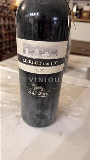 Frioul-Vénétie-Julienne Eugenio Collavini Merlot dal Pic 2007