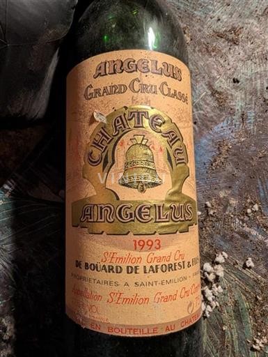 Bordeaux Saint-Émilion Grand Cru Grand Cru Classé Château Angélus 1993