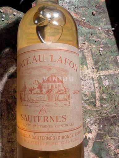 Bordeaux Sauternes Château Lafon 2005