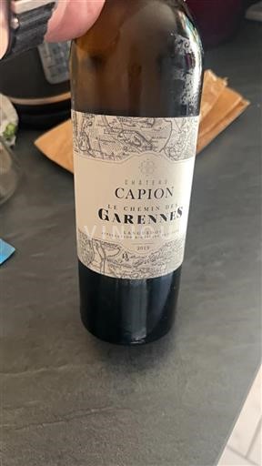Languedoc Château Capion Le Chemin des Garennes 2019