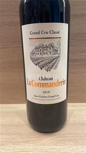 Bordeaux Saint-Émilion Grand Cru Grand Cru Château La Commanderie 2019